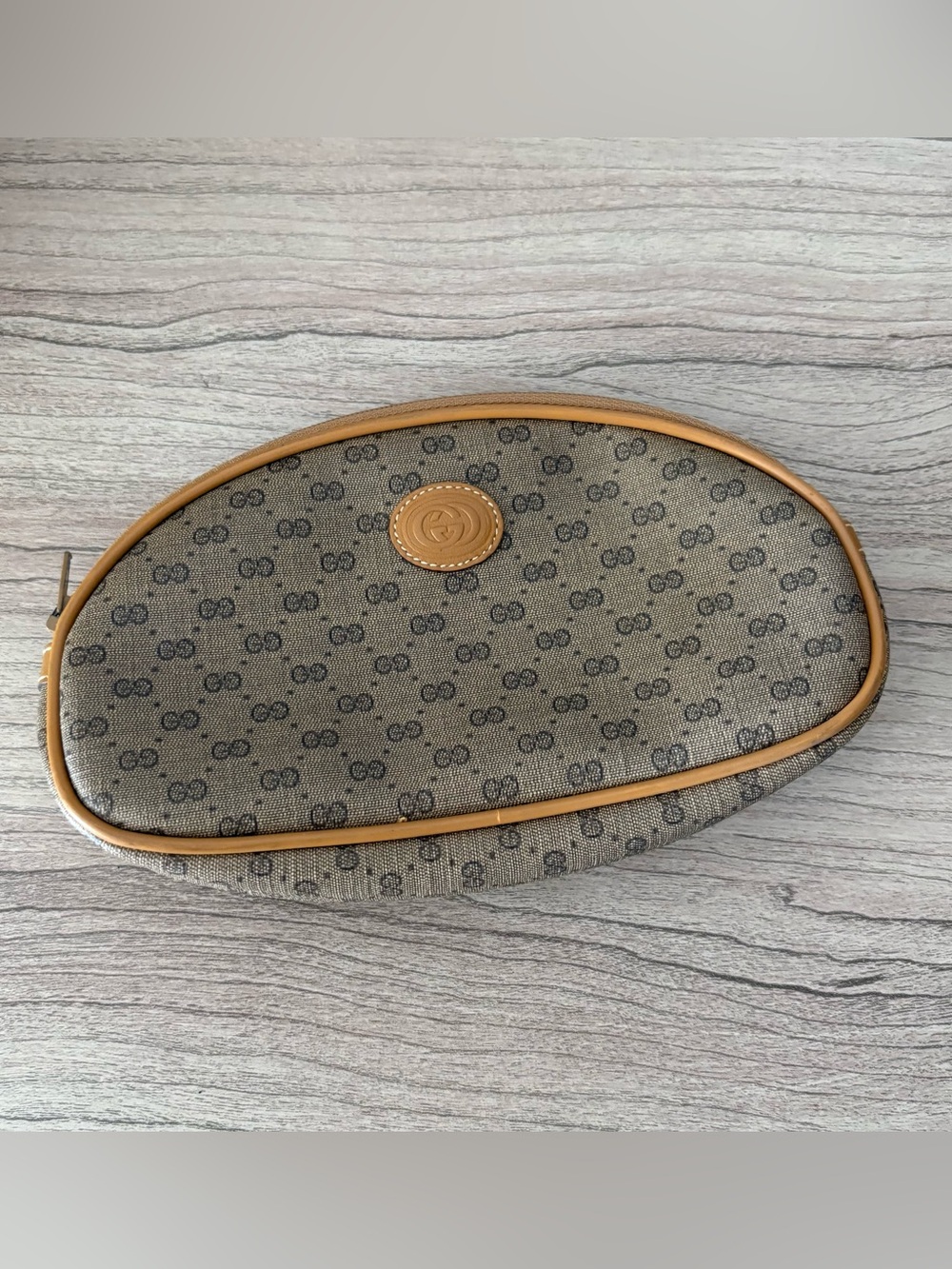 Vintage Gucci Supreme GG monogram pouch